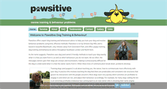 Desktop Screenshot of pawsitive.co.uk